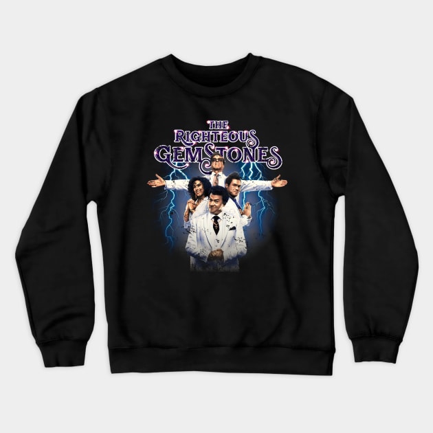 Righteous Gemstones Goth Crewneck Sweatshirt by Purple lily studio